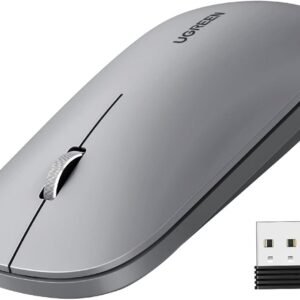 UGREEN 90373 PORTABLE WIRELESS MOUSE ( GRAY )