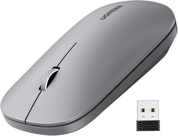 UGREEN 90373 PORTABLE WIRELESS MOUSE ( GRAY )
