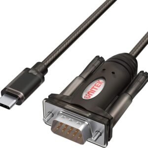 UNITEK Y-1105K USB-C to Serial RS232 Cable