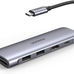 UGREEN 70411 6-IN-1 USB C PD ADAPTER WITH 4K HDMI HUB