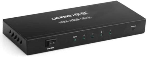 UGREEN 40202 EU 1×4 HDMI Amplifier Splitter (Black)