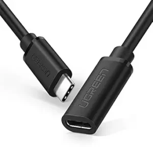 UGREEN 10387 USB C MALE TO FEMALE GEN2 EXTENSION CABLE – 1M