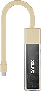 UNITEK H1319ACL01 4-PORT USB-A BI-DIRECTIONAL HUB WITH DETACHABLE CABLE