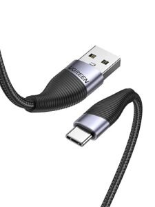 UGREEN 60204 USB 2.0 To USB-C M/M Cable Braided 0.5m