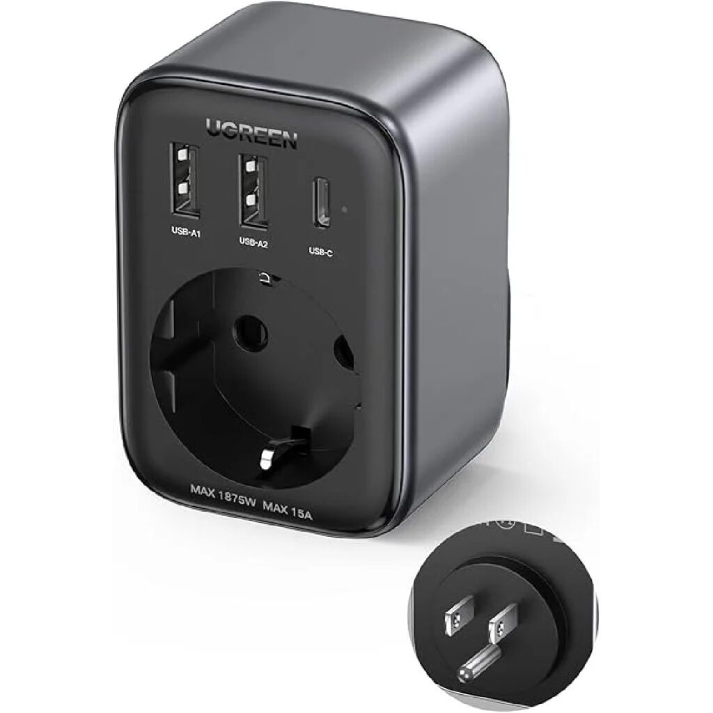 UGREEN 15289 30W TRAVEL ADAPTER CHARGER 1XAC ( 2A1C)