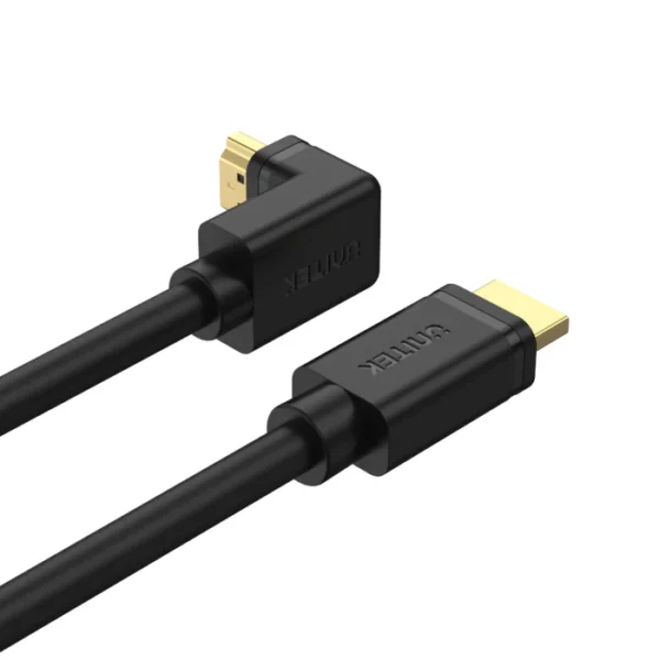 Unitek Y-C1002 4K 60Hz High Speed HDMI Right Angle 90° Cable 3m - Image 5