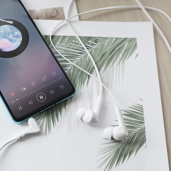 HOCO M72 ADMIRE UNIVERSAL EARPHONES WITH MIC - Image 2