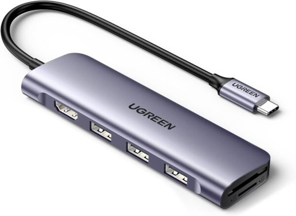 Ugreen 70410 6-in-1 4K HDMI USB C Hub - Image 4