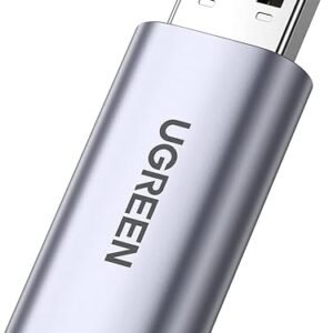 UGREEN 80864USB to Audio Jack USB External Sound Card 3.5mm Audio Adapter