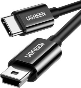 UGREEN 50445 USB C TO MINI USB CABLE – 1M