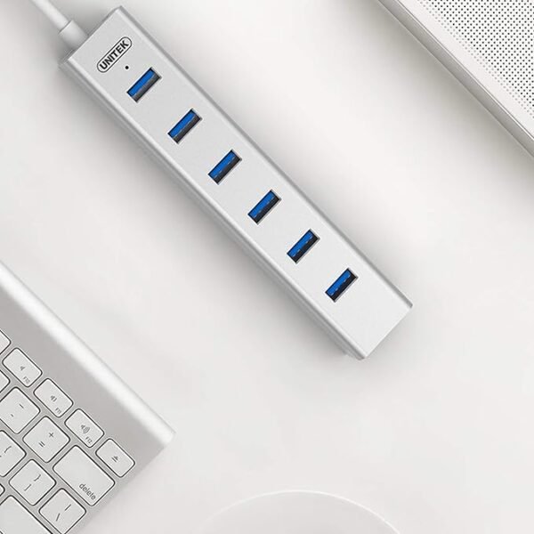 Unitek Y-3090 7 Ports Powered USB 3.0 Hub - Image 5