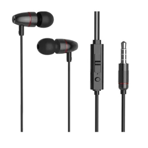 HOCO M59 EARPHONES WITH MIC BLACK