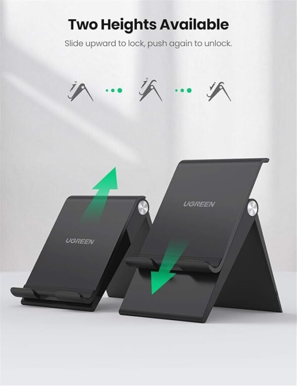 UGREEN 80903 ADJUSTABLE PORTABLE STAND BLACK - Image 5