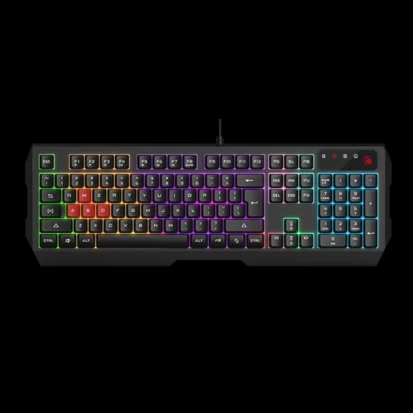 Bloody B135N Neon RGB Membrane Gaming Keyboard - Black