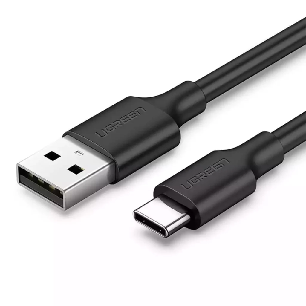 UGREEN 60826 USB-A 2.0 TO USB-C CABLE 3M BLACK