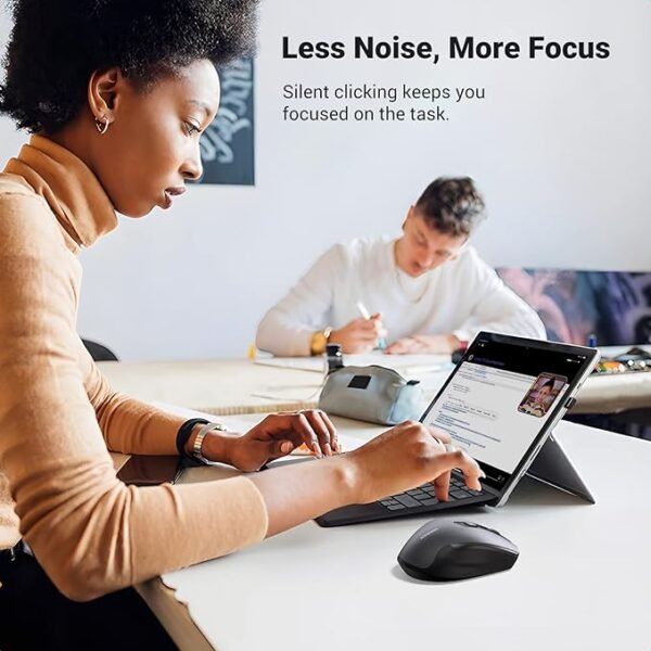 UGREEN 90855 Wireless Mouse 2.4G with USB Receiver 5-Level - Image 2