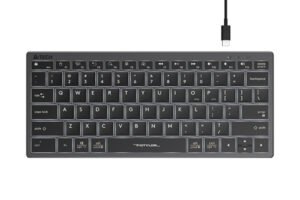 4ATECH FX61 Scissor Switch Backlit Compact Keyboard