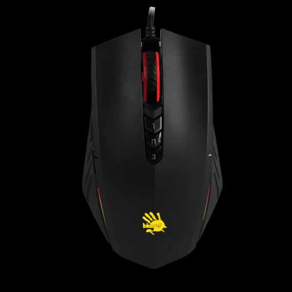BLOODY A70 STONE BLACK LIGHT STRIKE GAMING MOUSE