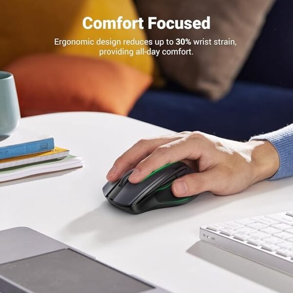 UGREEN 90545 ERGONOMIC WIRELESS MOUSE - Image 4