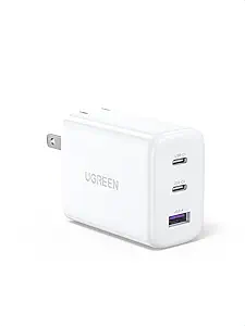 UGREEN 90495 (2C/1A) 65W FAST CHARGER WHITE US