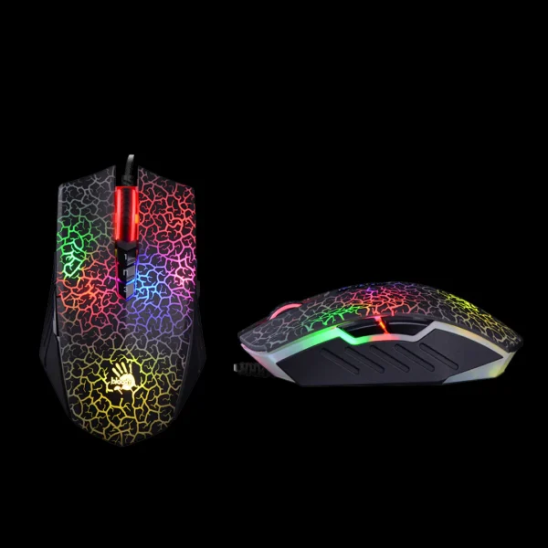 BLOODY A70 STONE BLACK LIGHT STRIKE GAMING MOUSE - Image 2