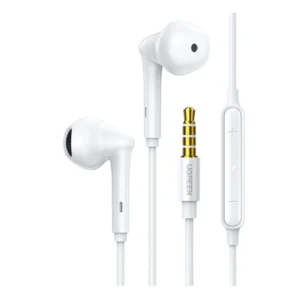UGREEN 60692 HITUNE 3.5MM WIRED EARPHONES – WHITE