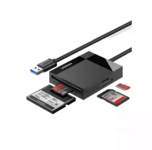 UGREEN 30333 SD Card Reader USB 3.0 Card Hub Adapter 5Gbps Read 4 Cards