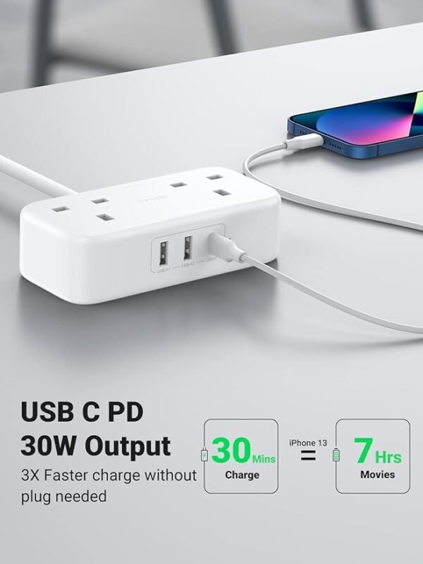UGREEN 50686 30W POWER STRIP DIGINEST EXTENSION - Image 3