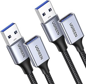 UGREEN 10495 USB 3.0 EXTENTION CABLE BRAIDED 1M