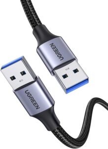 Ugreen 80789 Braided Usb 3.0 Type-A Male Charging Cable