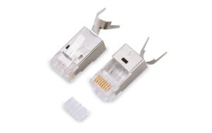 VIVANCO VCR6A1 CAT 6A Modular Plug, Shielded