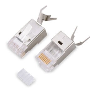 VIVANCO VCR6A1 CAT 6A Modular Plug, Shielded
