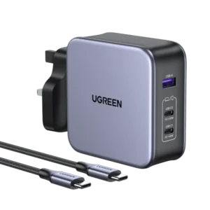 UGREEN 90322 Nexode 140W USB C GaN iphone Charger-3 Ports Wall Charger