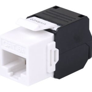 VIVANCO VPCJUNFAWA CAT 6A Keystone Jack, Unshielded, Toolless