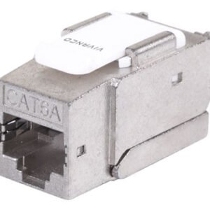 VIVANCO VPCJSNFAS CAT 6A Keystone Jack, Shielded