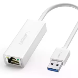 Ugreen 20255 USB 3.0 to RJ45 Gigabit Ethernet Adapter White