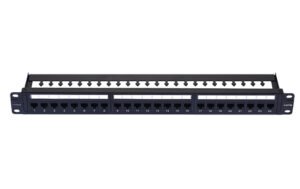 VIVANCO VCCPUF5241 CAT 5e 24/48 Port Patch Panel, Unshielded, Loaded