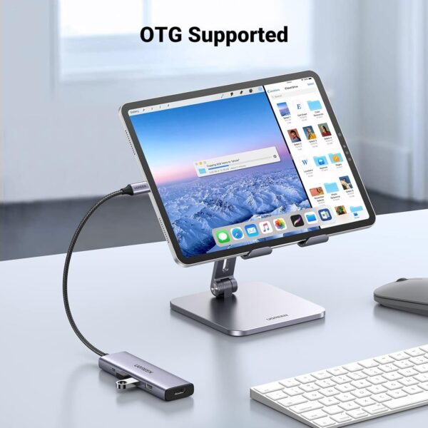 Ugreen 15597 USB-C to 4K@60Hz HDMI + PD  Power + 3 x USB3.0 5gbps usb type c Multifunction Adapte - Image 2