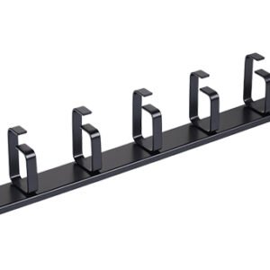 VIVANCO VC7000MS5D1 Horizontal D-ring Cable Manager