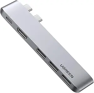 UGREEN 60559 5 IN 2 USB C HUB FOR MACBOOK PRO/AIR
