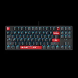 BLOODY AT87 ALPHA OPTICAL SWITCH KEYBOARD