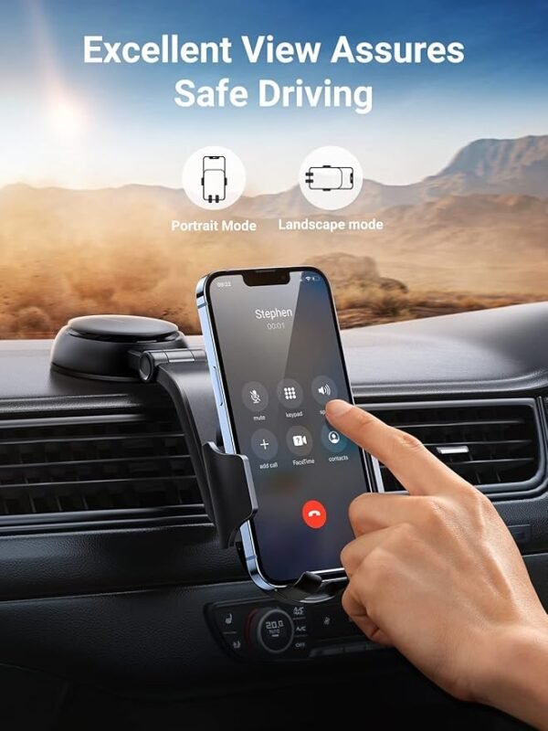 UGREEN 20473 Magnetic Car Phone Holder Air Vent Mobile Mount OPEN BOX - Image 4