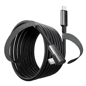 UGREEN 90629 RIGHT ANGLE USB-C TO C VR CABLE 5M (5GBPS) BLK