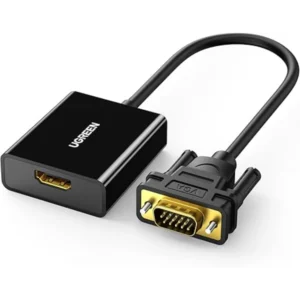 UGREEN 20694 VGA Male to HDMI Female Adapter