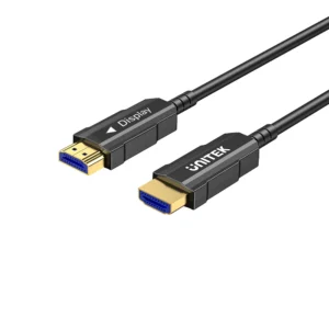 UNITEK C11072BK-10M HDMI TO HDMI FIBER OPTIC CABLE 4K@60HZ 10M