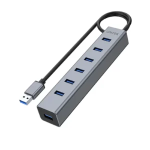 UNITEK Y-3090 uHUB S7 7-PORT USB 3.0 POWERED HUB 5GBPS 40CM