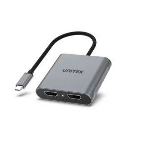UNITEK V1404B USB-C TO DUAL HDMI 4K ADAPTER 15CM