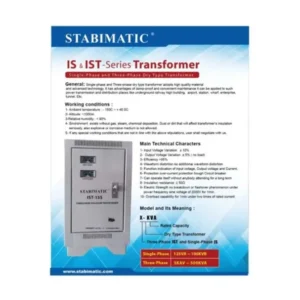 Stabimatic IST-200 Ultra-Isolation Noise-Suppression Transformer
