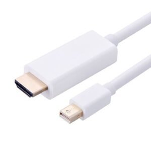 UGREEN 10449 MINI DISPLAY MALE TO HDMI CABLE -WHITE 1.5M