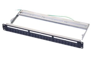 VIVANCO CAT 6A Patch Panel Shielded, Loaded